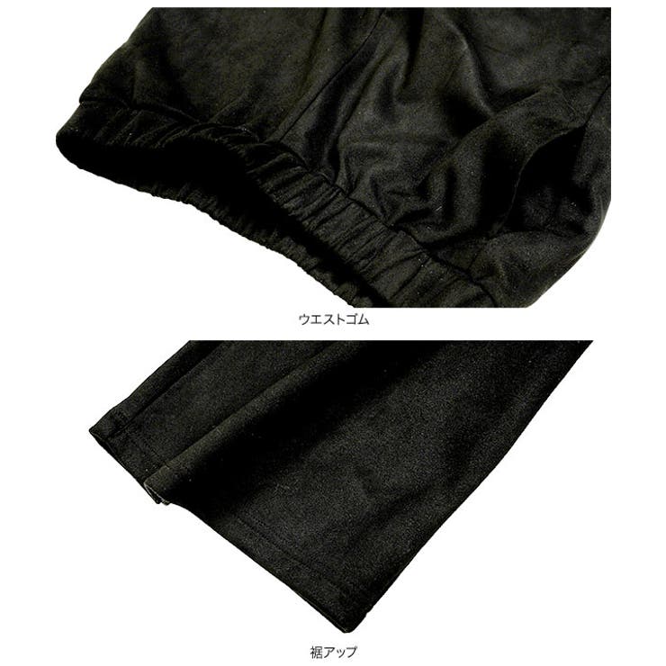 選べる3サイズ錯覚美脚ポンチスエードパンツ［M4292］ 錯覚美脚 ポンチ | KOBE LETTUCE | 詳細画像16 