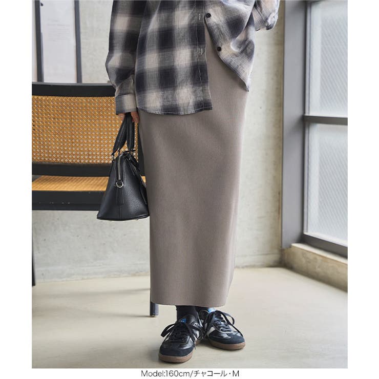 スポンディッシュニットタイトスカート ニットタイトスカート レディース | KOBE LETTUCE | 詳細画像11 