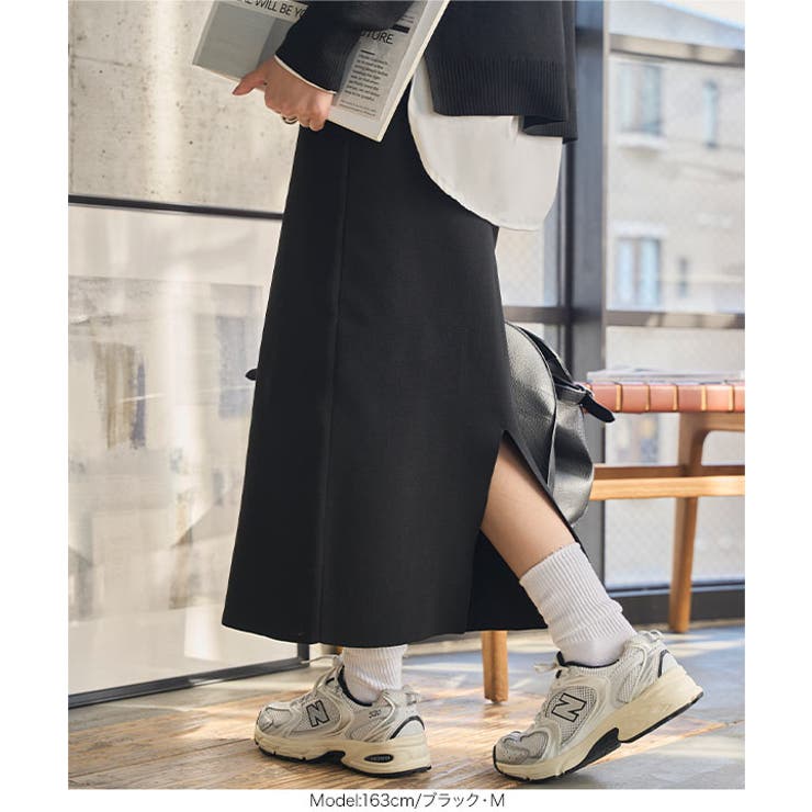 スポンディッシュニットタイトスカート ニットタイトスカート レディース | KOBE LETTUCE | 詳細画像3 