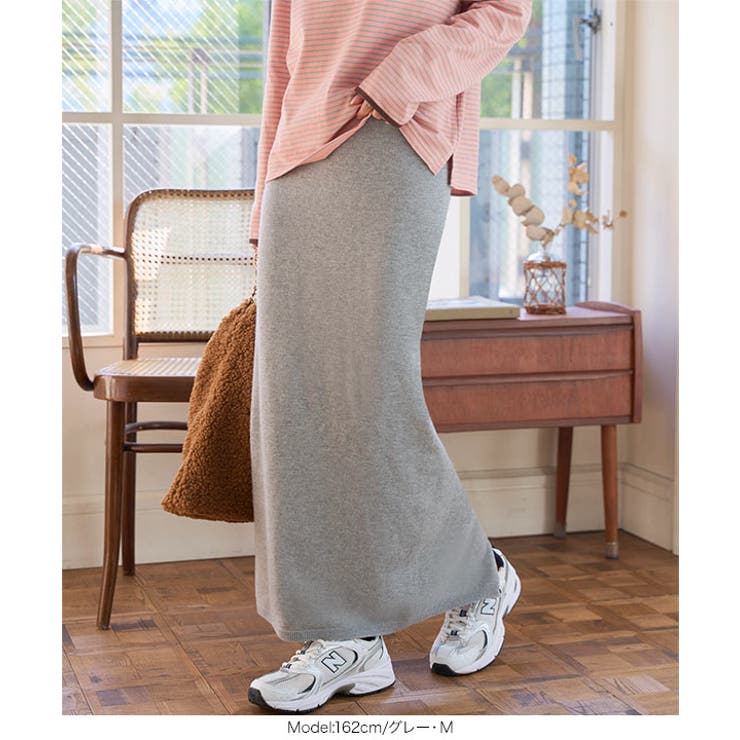 ホールガーメントニットタイトスカート ニット タイト | KOBE LETTUCE | 詳細画像4 