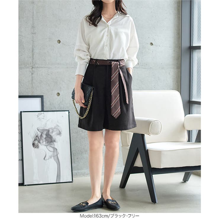 タイベルト付き おとなショートパンツ タイベルト付き | KOBE LETTUCE | 詳細画像3 