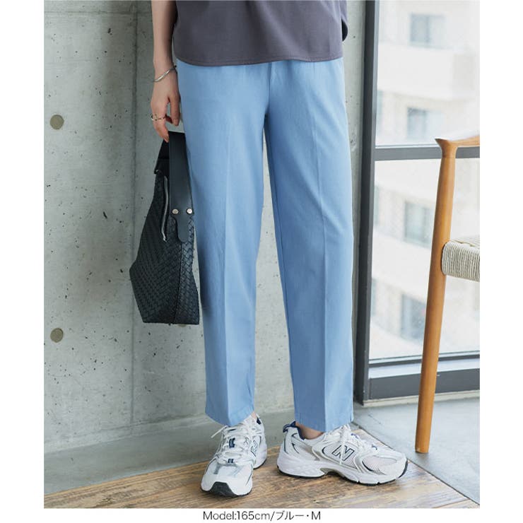 選べるサイズ カットソー楽々テーパードパンツ［M4328］ カットソー | KOBE LETTUCE | 詳細画像8 