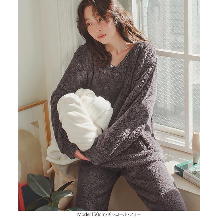 ボアロングパンツ ボア ロングパンツ | KOBE LETTUCE | 詳細画像7 