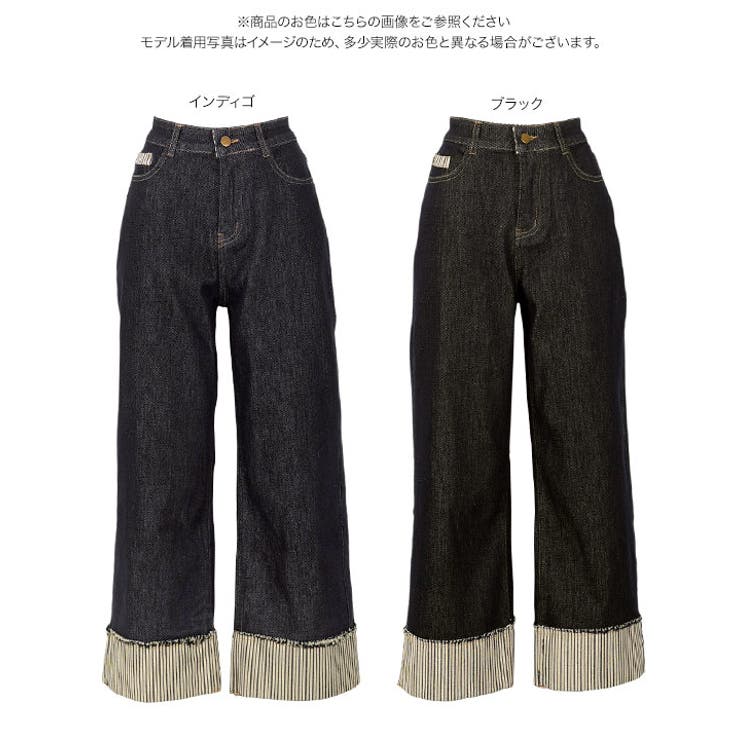 ストライプストレッチデニム［M4337］ | KOBE LETTUCE | 詳細画像8 