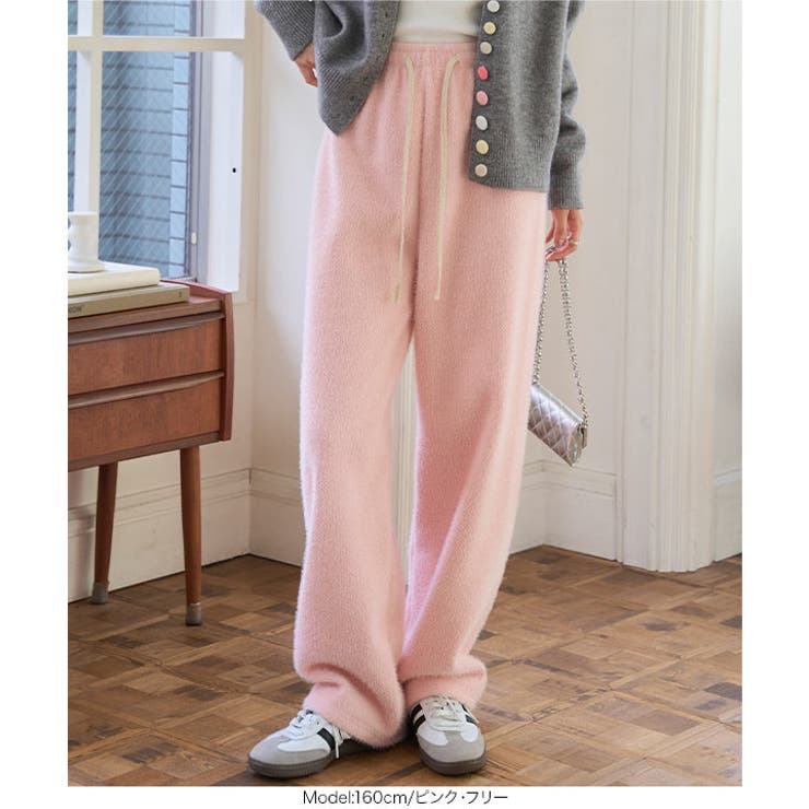 シャギーパンツ シャギーパンツ レディース | KOBE LETTUCE | 詳細画像4 