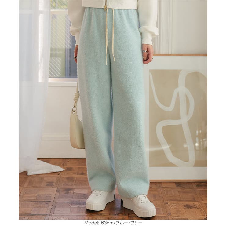 シャギーパンツ シャギーパンツ レディース | KOBE LETTUCE | 詳細画像7 