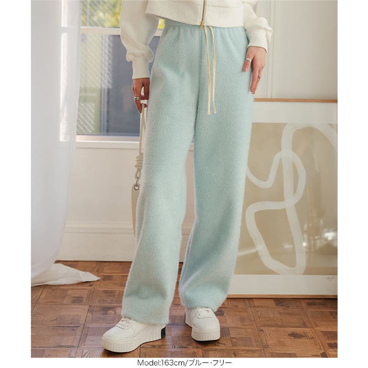 シャギーパンツ シャギーパンツ レディース | KOBE LETTUCE | 詳細画像8 