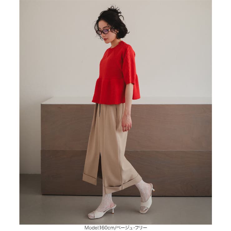 スラックススカート［M4368］ スラックススカート レディース | KOBE LETTUCE | 詳細画像3 