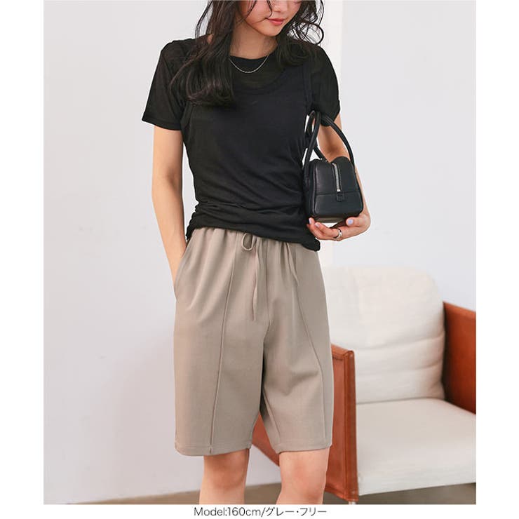 センタシームハーフパンツ［M4370］ ハーフパンツ センタシーム | KOBE LETTUCE | 詳細画像10 