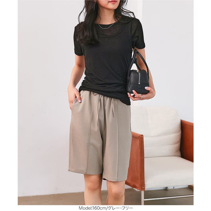 センタシームハーフパンツ［M4370］ ハーフパンツ センタシーム | KOBE LETTUCE | 詳細画像11 