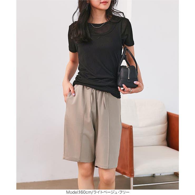 センタシームハーフパンツ［M4370］ ハーフパンツ センタシーム | KOBE LETTUCE | 詳細画像6 