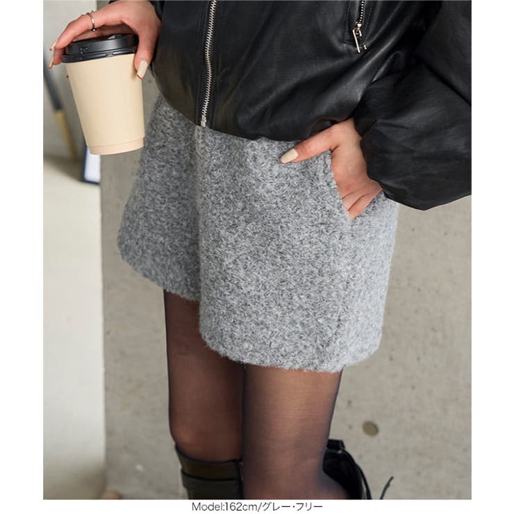 もこもこボアショートパンツ［M4375］ ショートパンツ もこもこ | KOBE LETTUCE | 詳細画像4 