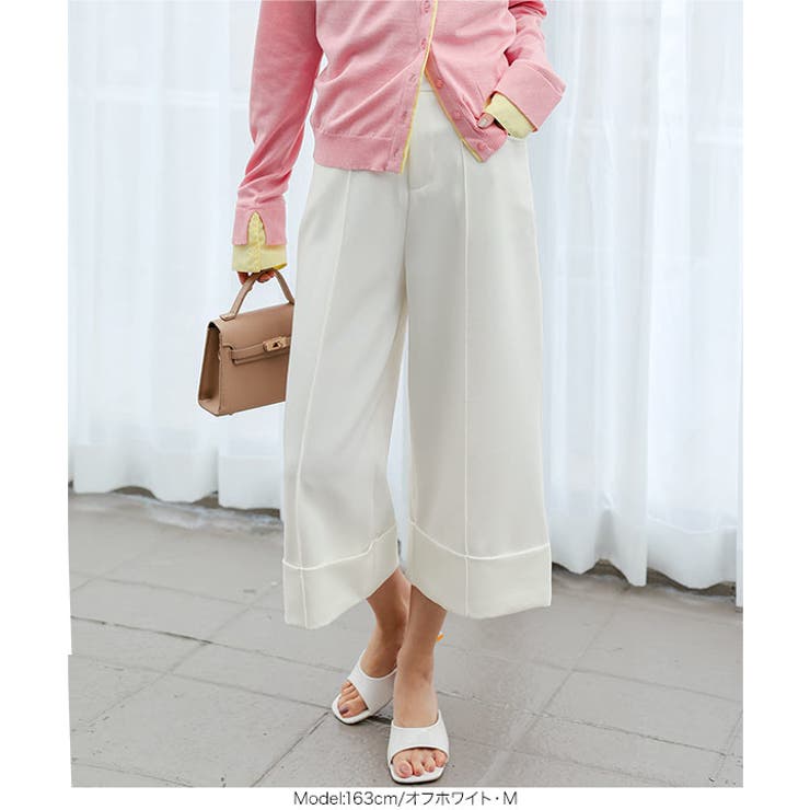 アンクルストレートワイドパンツ［M4394］ アンクルパンツ ストレート | KOBE LETTUCE | 詳細画像3 