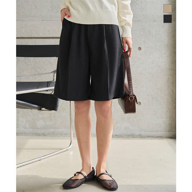 フロントタックハーフパンツ［M4396］ | KOBE LETTUCE | 詳細画像1 