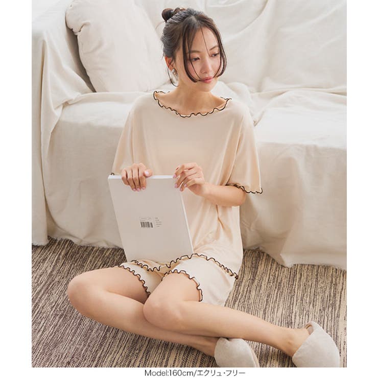 メロウショートパンツ［M4460］メロウショートパンツ レディース 春 | KOBE LETTUCE | 詳細画像9 