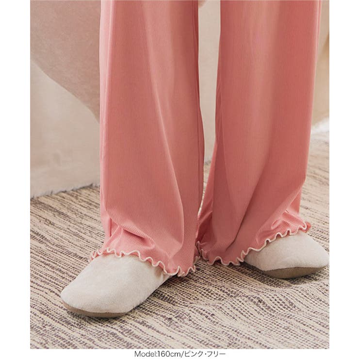 メロウロングパンツ［M4461］メロウロングパンツ レディース 春 | KOBE LETTUCE | 詳細画像12 