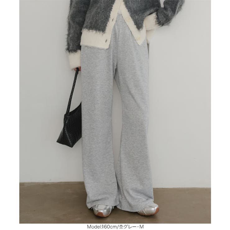 選べる4サイズ錯覚美脚ストレッチスウェットパンツ［M4496］ スウェットパンツ… | KOBE LETTUCE | 詳細画像4 