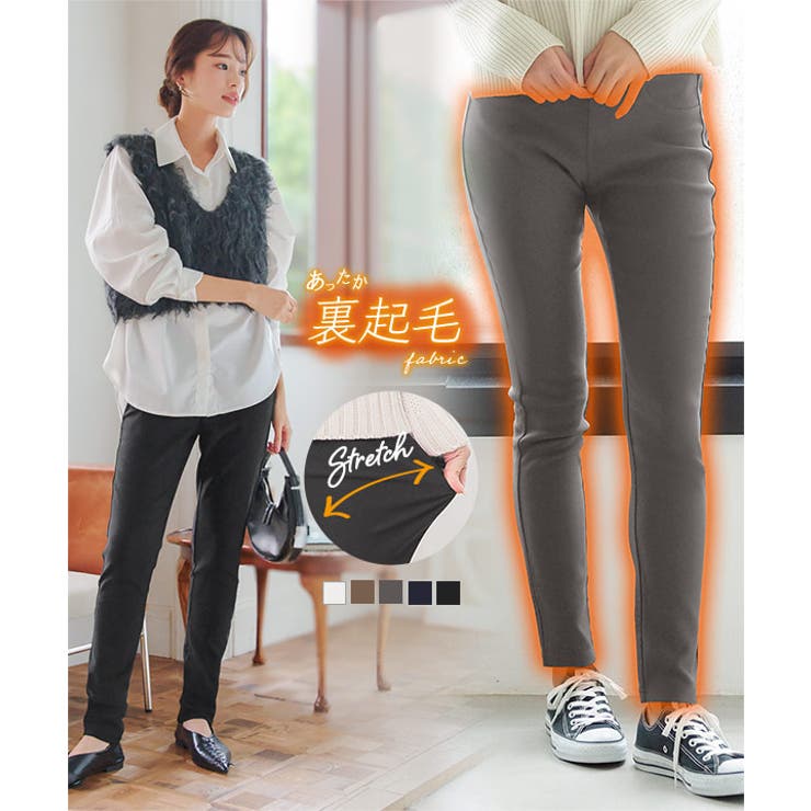 裏起毛】ストレッチレギンスパンツ［M172A］[品番：KO000011928]｜KOBE  LETTUCE（コウベレタス）のレディースファッション通販｜SHOPLIST（ショップリスト）