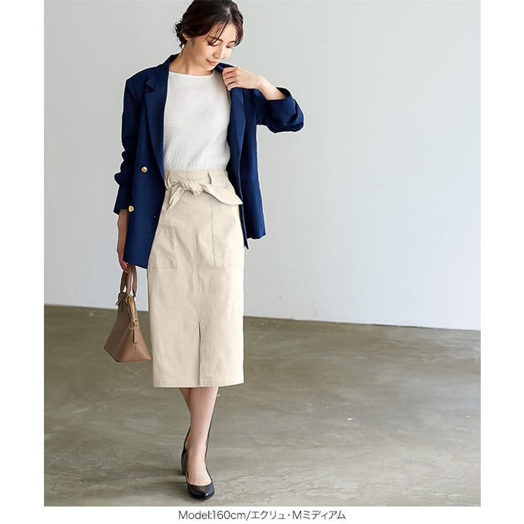 [ 選べるサイズ ] 走れるストレッチタイトスカート［M239E］ | KOBE LETTUCE | 詳細画像6 