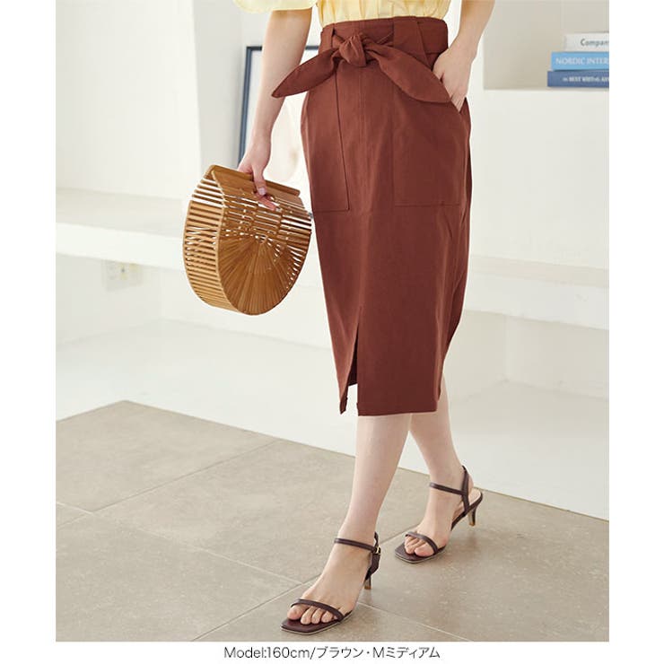 [ 選べるサイズ ] 走れるストレッチタイトスカート［M239E］ | KOBE LETTUCE | 詳細画像7 