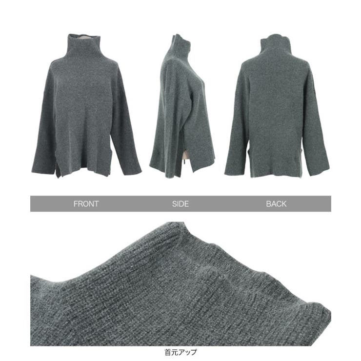 タートルネックオーバーニット［N1136］ | KOBE LETTUCE | 詳細画像11 