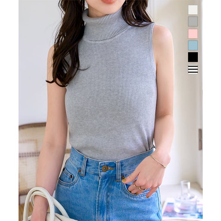 超美 [ L ] C.E SIDE RIB LOOSE NET KNIT ニット c.e SIDE RIB LOOSE NET KNIT