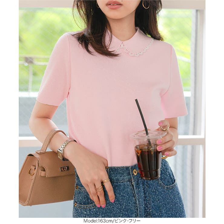 ピコレース ポロニット 半袖 | KOBE LETTUCE | 詳細画像4 