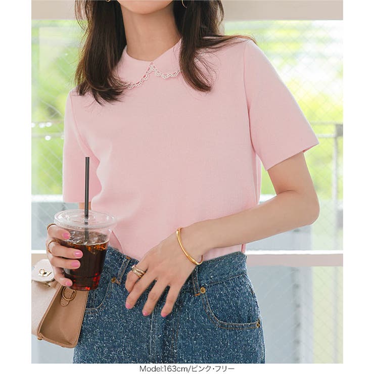 ピコレース ポロニット 半袖 | KOBE LETTUCE | 詳細画像5 