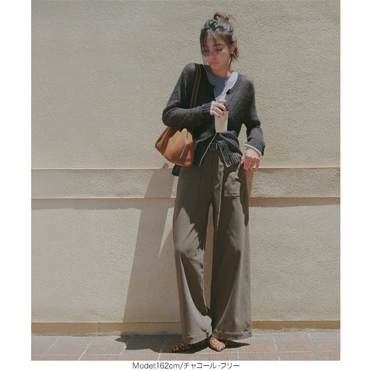 透かしモヘアタッチニットカーディガン［N1212］ ニットカーディガン ニットカ… | KOBE LETTUCE | 詳細画像10 