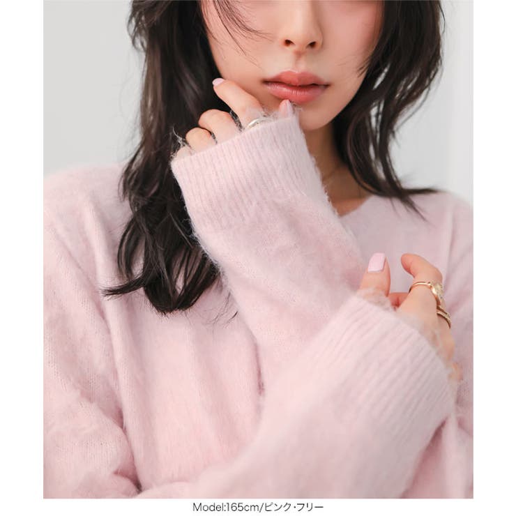 ゴールドボタンニットカーディガン［N1308］ ゴールドボタン ニットカーディガ… | KOBE LETTUCE | 詳細画像5 