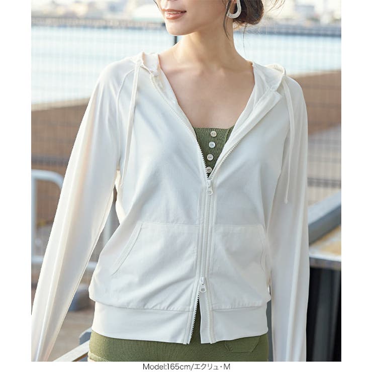 UVカット ラッシュガード パーカー［S098] | KOBE LETTUCE | 詳細画像7 