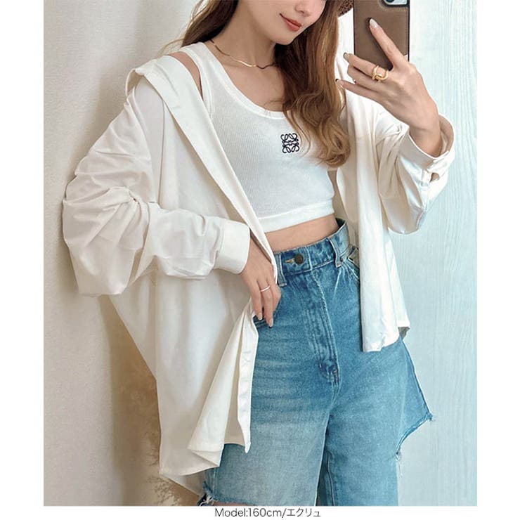 UVカット ラッシュガード オーバーシャツ［S192] | KOBE LETTUCE | 詳細画像21 