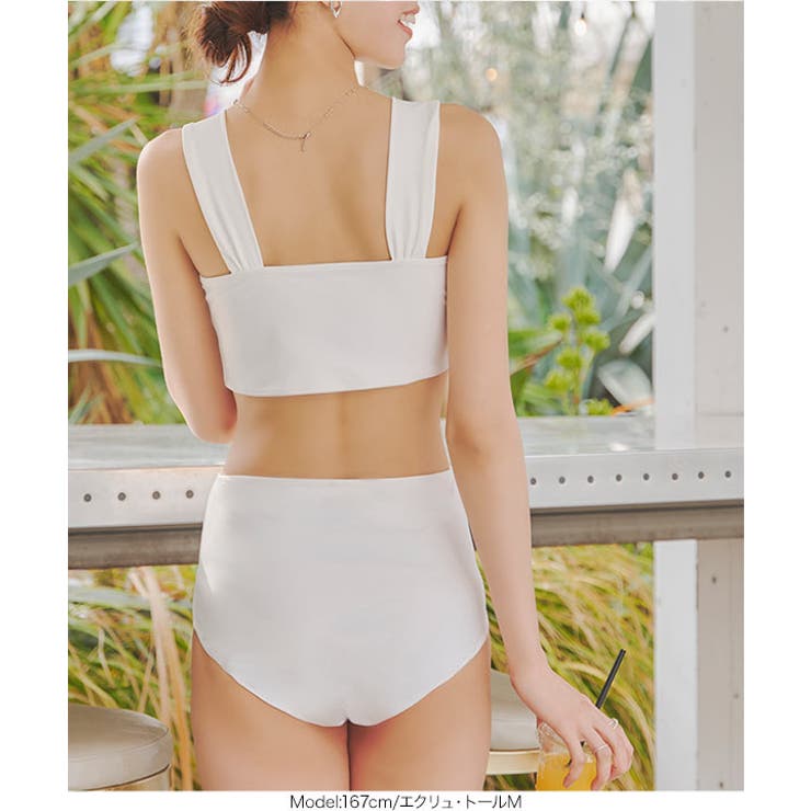 UVカット ラッシュガード 3点セットセパレート水着付きサロペット［S212] | KOBE LETTUCE | 詳細画像22 