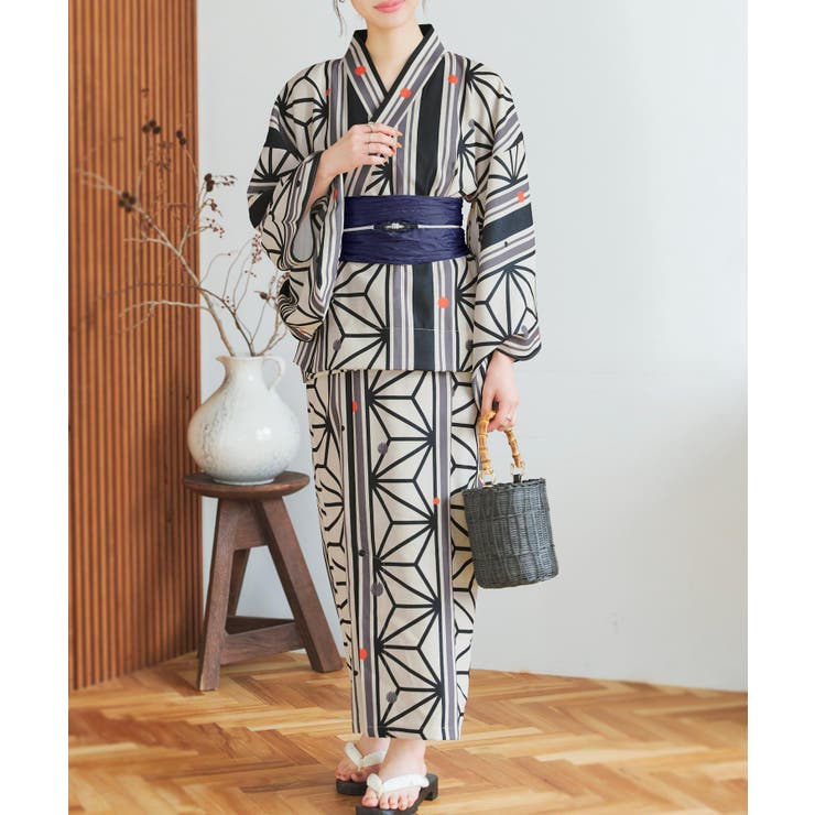 驚きの価格 ワンピース浴衣SET［X477］[品番：KO000014417]｜KOBE LETTUCE 着物・浴衣