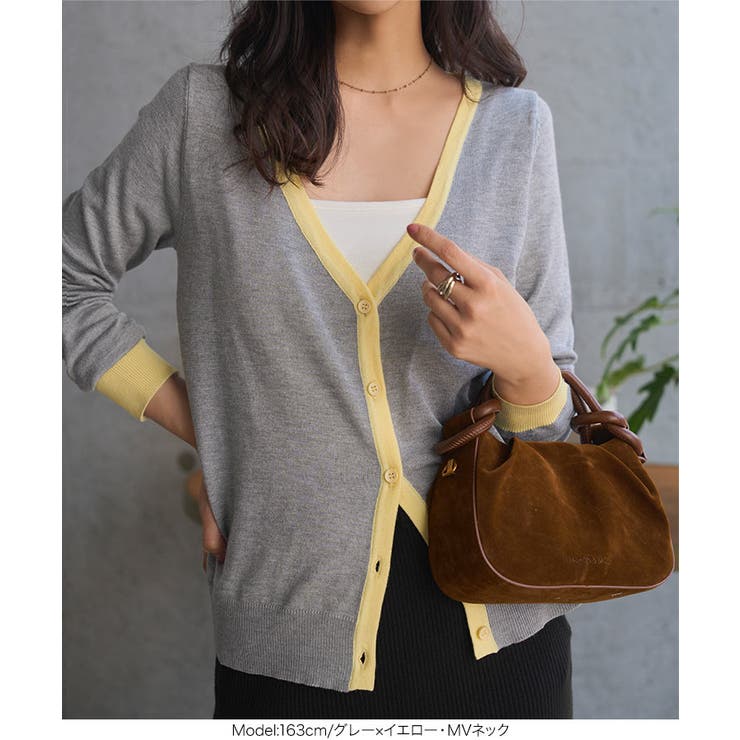 UVカットベーシック カーディガン UVカーディガン | KOBE LETTUCE | 詳細画像12 