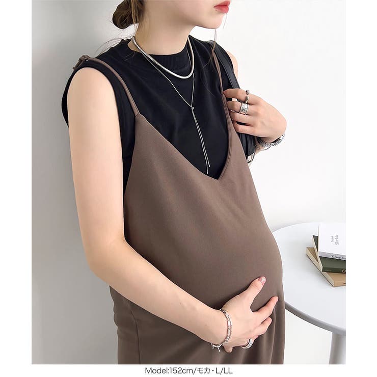 キャミワンピ ワンピース ロングキャミソールワンピース | KOBE LETTUCE | 詳細画像11 