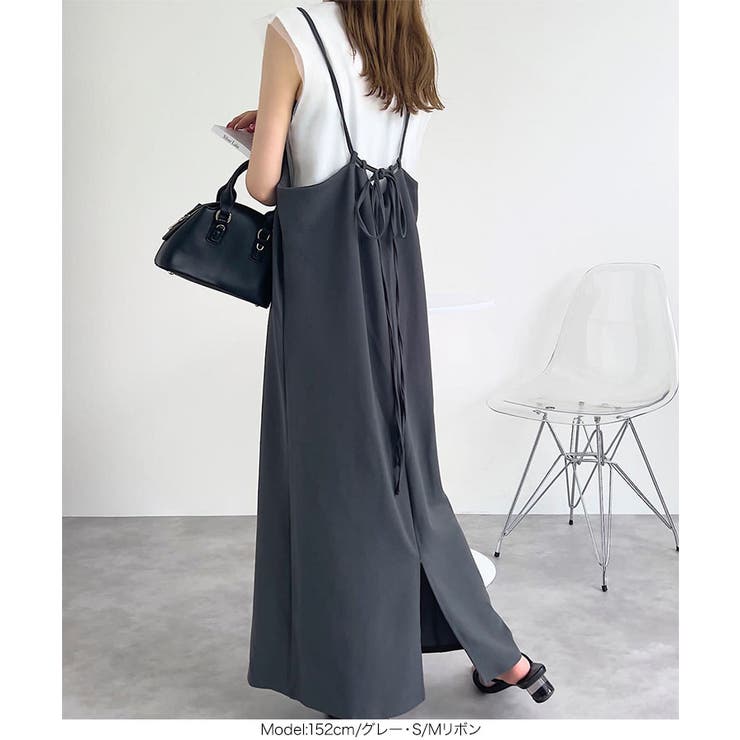 【tageechita】ロングキャミワンピース ALL DRESSES