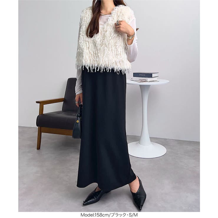 キャミワンピ ワンピース ロングキャミソールワンピース[品番