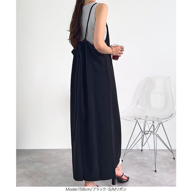 【tageechita】ロングキャミワンピース ALL DRESSES