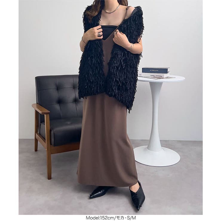 bitnabi コッキオJKワンピース キャミワンピ ワンピース ロングキャミソールワンピース[品番