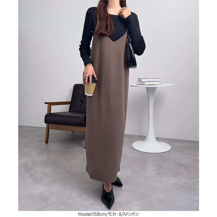 マリメッコ　キャミチュニック　キャミワンピース　ヴィンテージ　オールシーズン　茶 マリメッコ キャミチュニック キャミワンピース ヴィンテージ オール