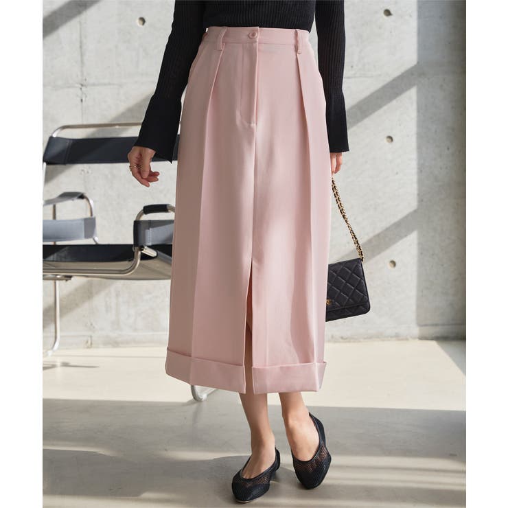 ピンク | スラックススカート［M4368］ スラックススカート レディース | KOBE LETTUCE