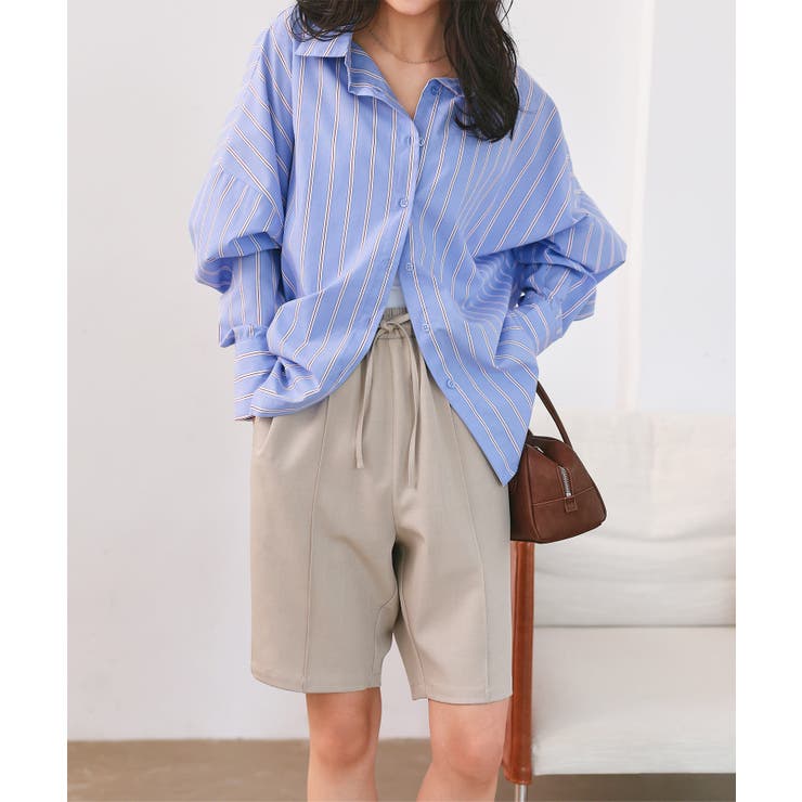 ライトベージュ | センタシームハーフパンツ［M4370］ ハーフパンツ センタシーム | KOBE LETTUCE