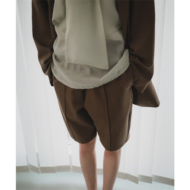 モカ | センタシームハーフパンツ［M4370］ ハーフパンツ センタシーム | KOBE LETTUCE