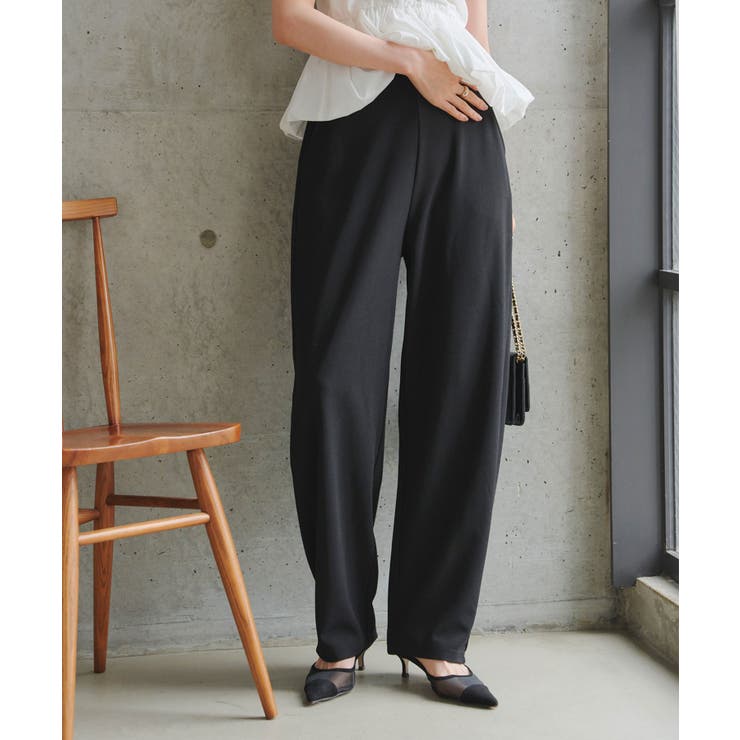 ブラック | ストレッチカーブパンツ［M4404］ ストレッチ カーブパンツ | KOBE LETTUCE
