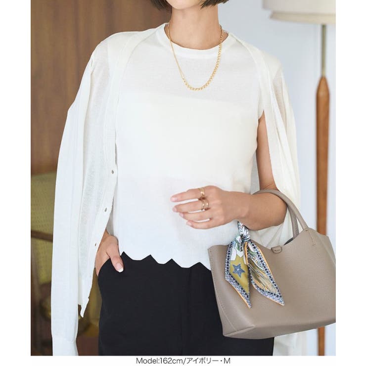 接触冷感 ノースリニット ノースリ | KOBE LETTUCE | 詳細画像9 