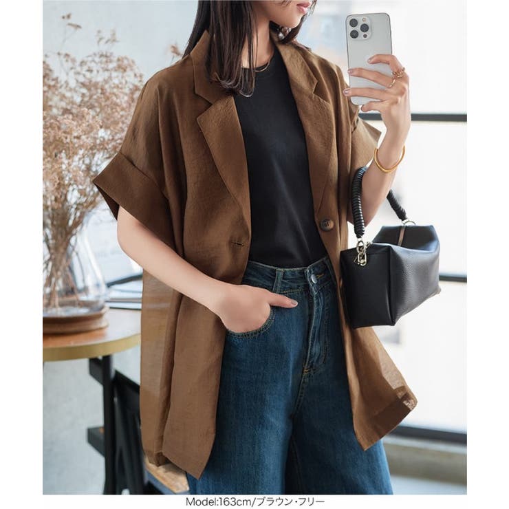 シアージャケット テーラード シアー | KOBE LETTUCE | 詳細画像17 