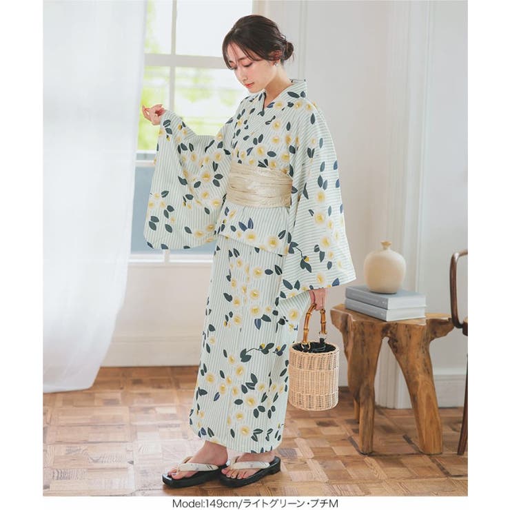 3点セットワンピース浴衣二部式 セパレート浴衣 古典[品番