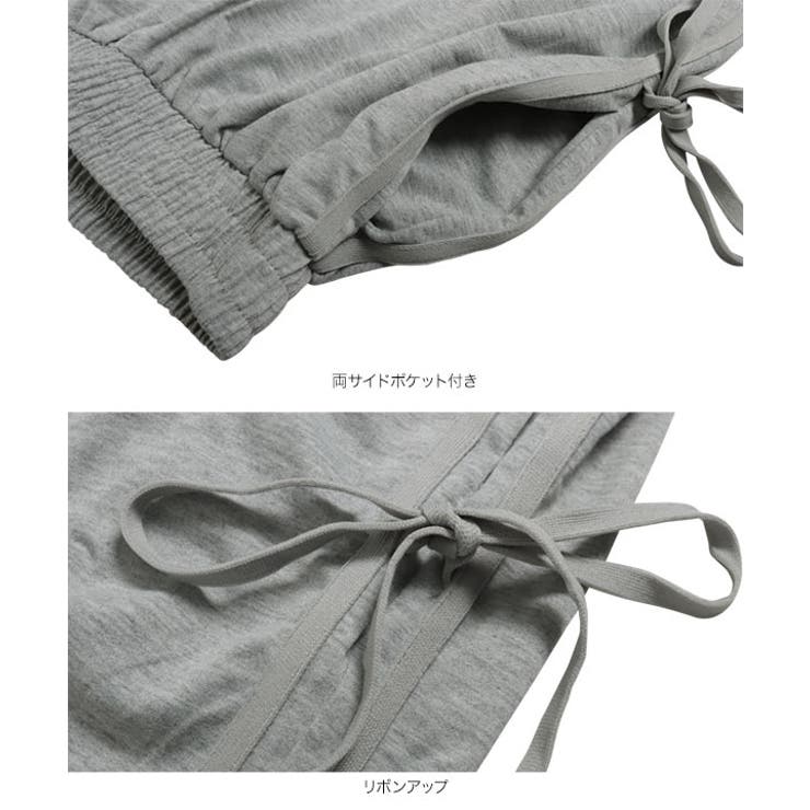 サイドリボンワイドパンツ［M4097］ | KOBE LETTUCE | 詳細画像10 