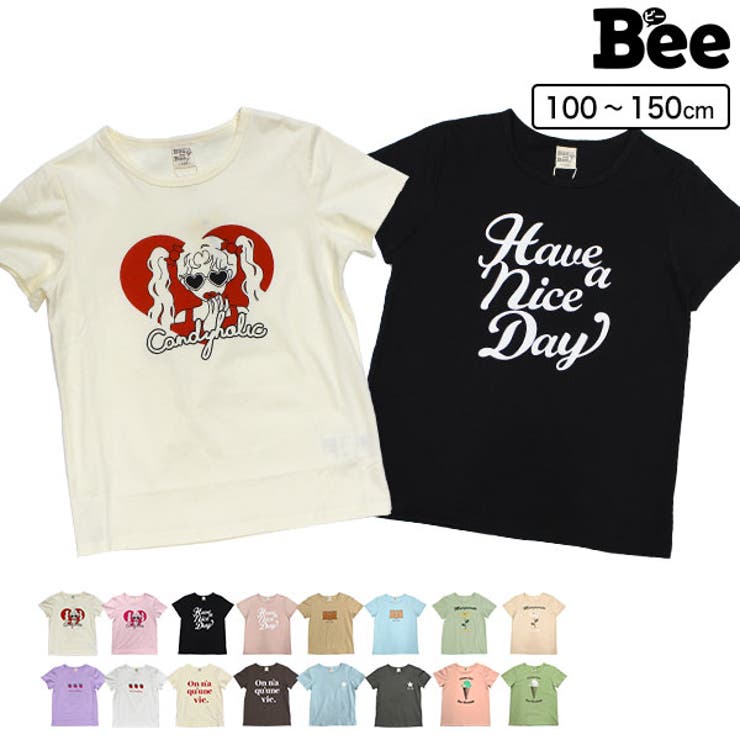 韓国子供服bee 半袖tシャツ 女の子 品番 Beek 子供服bee コドモフク ビー のキッズ ファッション通販 Shoplist ショップリスト